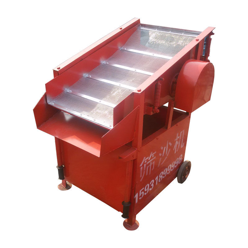 騰博小型振動(dòng)篩沙機(jī)建筑工地用震動(dòng)篩沙機(jī)