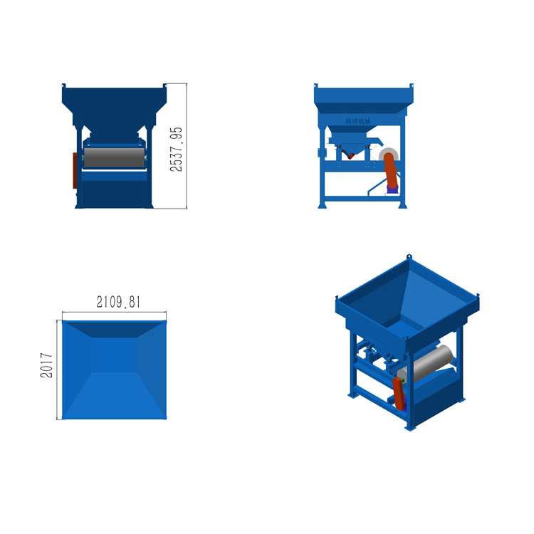 大料倉叉車給料鐵屑大型甩鐵機(jī)